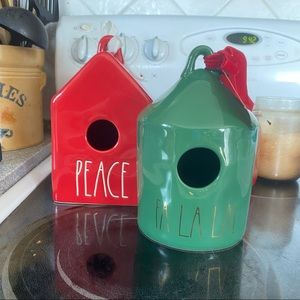 Christmas Rae Dunn set of two!